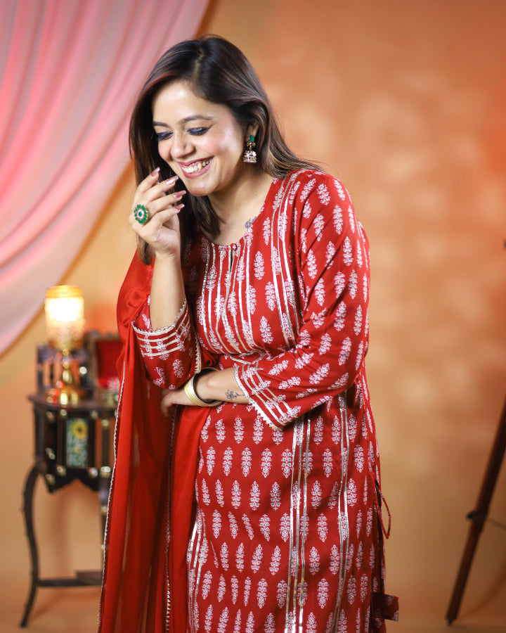 Sufiyana Gharara Suit - Set of 3