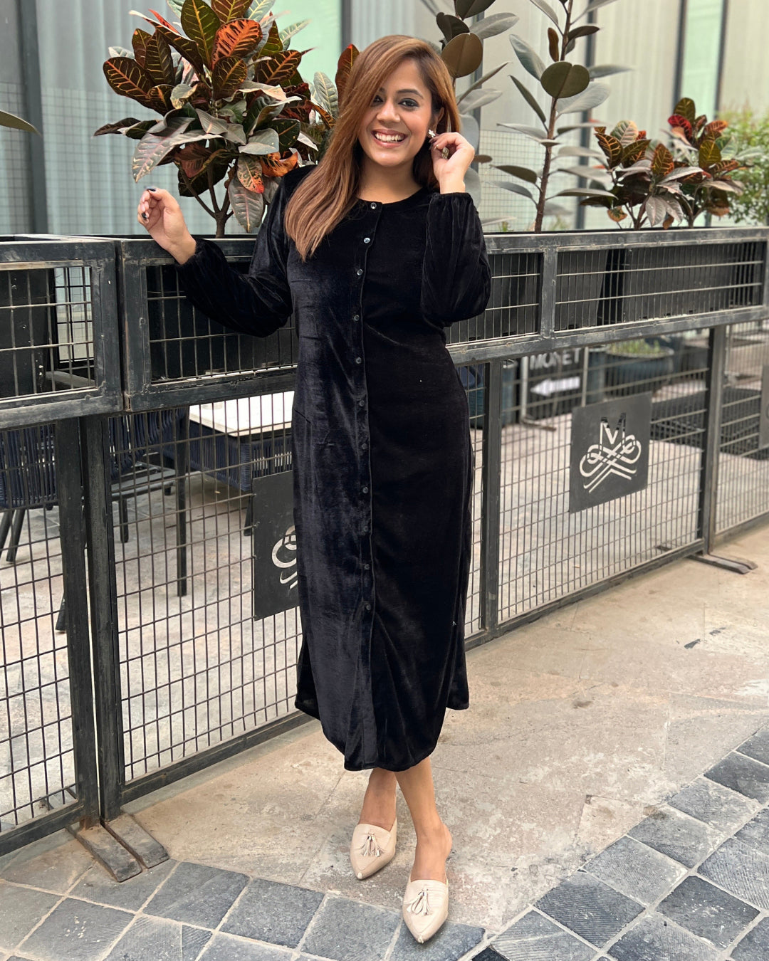 black velvet shirt dress Elegant Satin Slip Dress – High-Waist Slim Fit Formal Dress with Slit –  Veyla