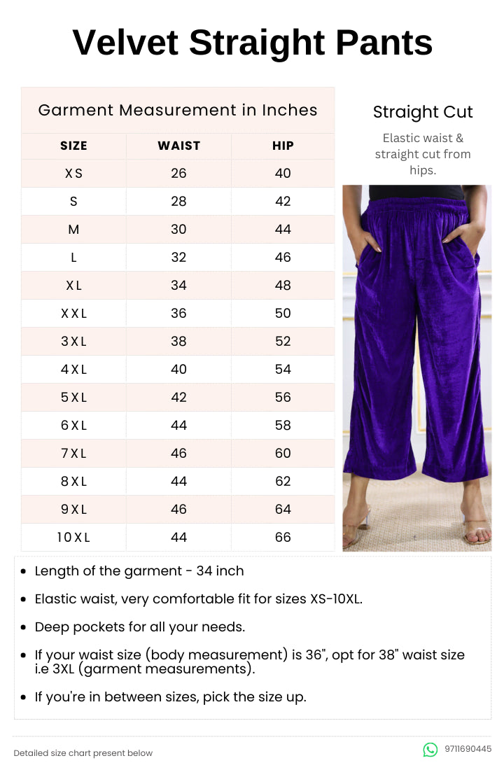 Violet Velvet Cropped Culottes