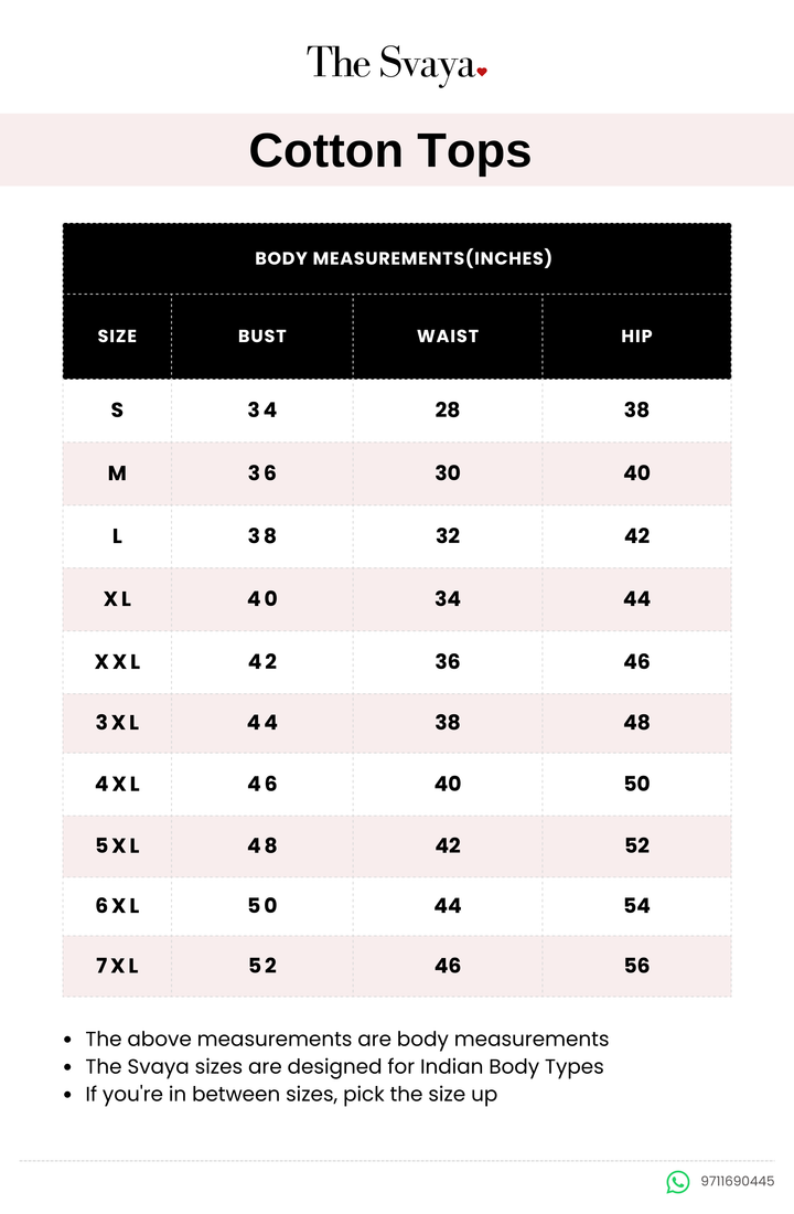 Red Printed Empire Cut Top