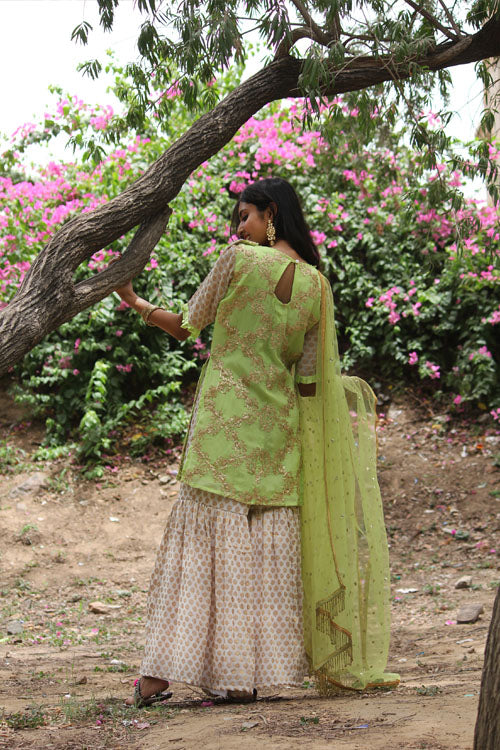 Own this Gharara set from thesvaya