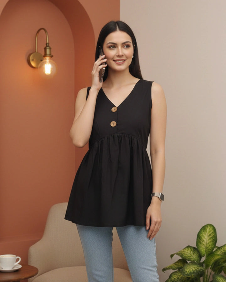 Made To Chill Crepe Top For Women