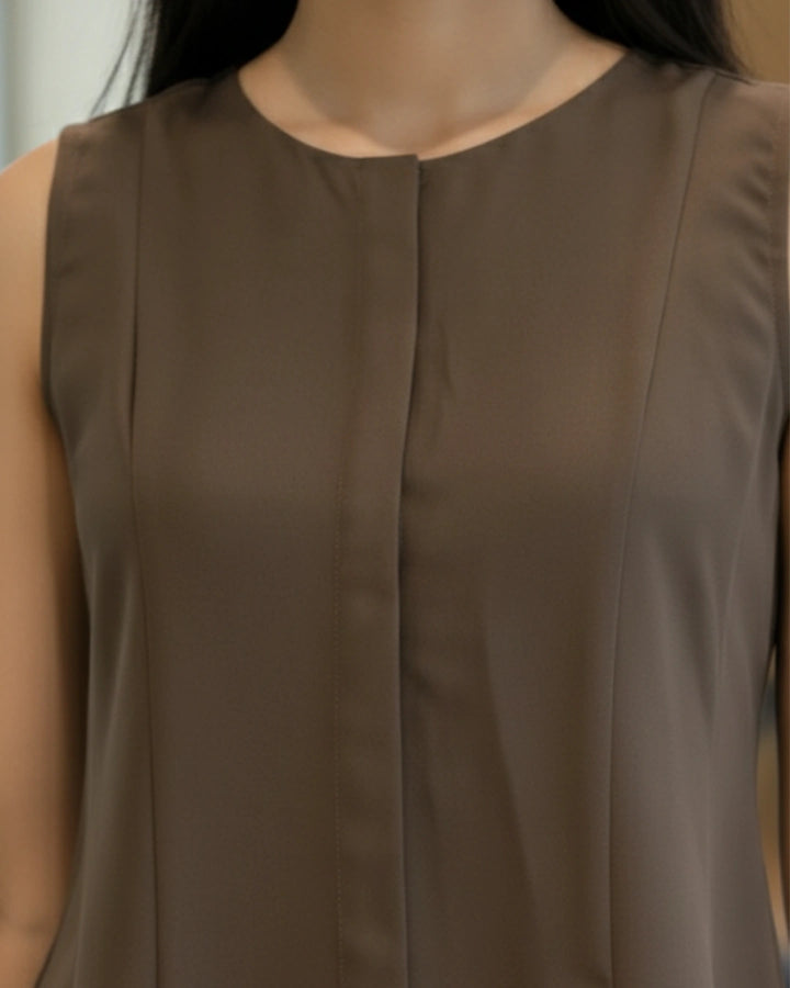 Oh So Serious Crepe Top For Women