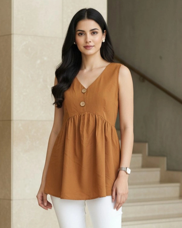 Made To Chill Crepe Top For Women