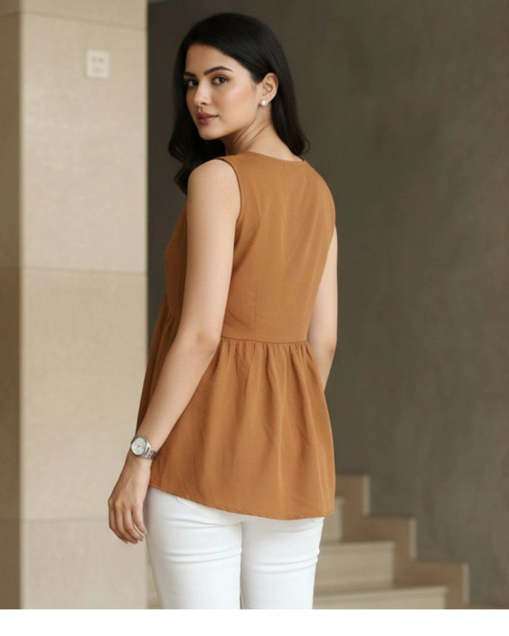 Made To Chill Crepe Top For Women