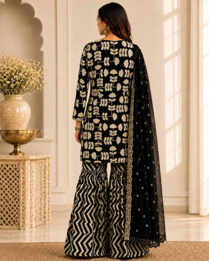 Kasturi Cotton Garara Set