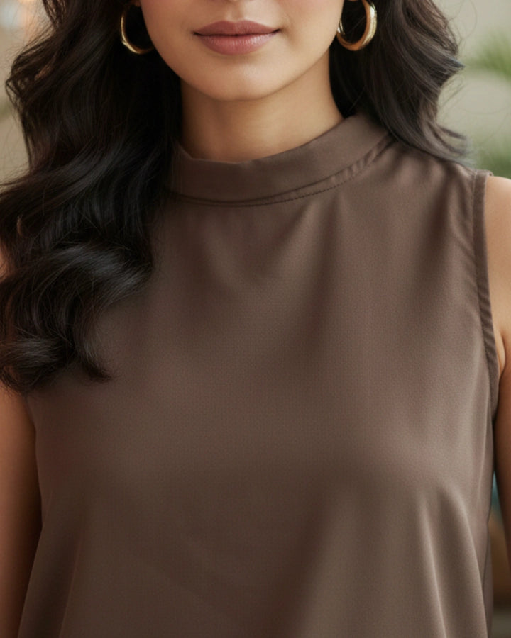 My Way Or Highway Women's Top in Brown