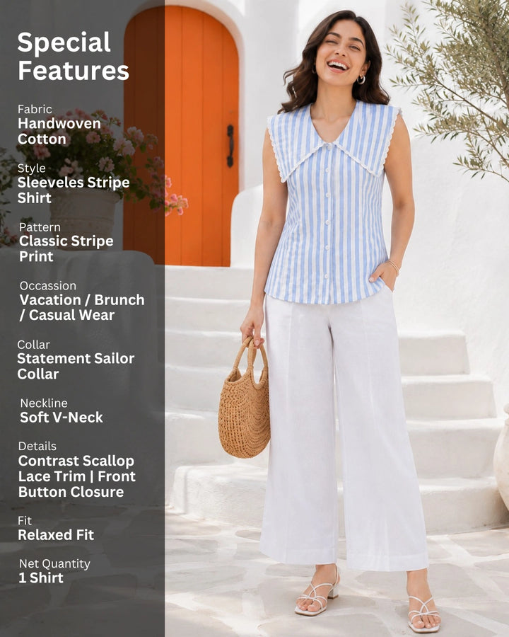 Seabreeze Stripe Shirt for Women