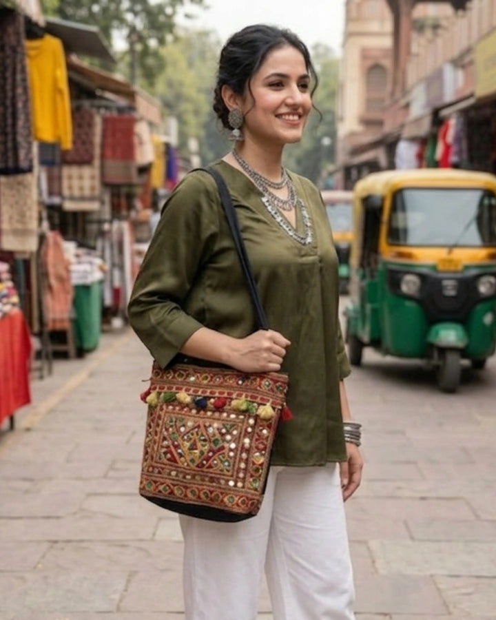 Shine Bright Like A Diamond Satin Formal Top For Women