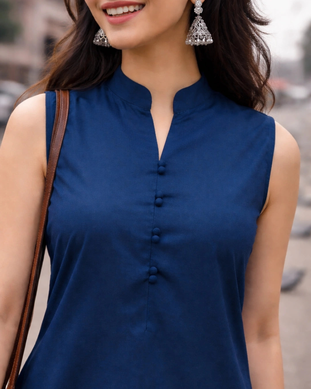 Step Out In Dark Green Comfort Kurta For Women