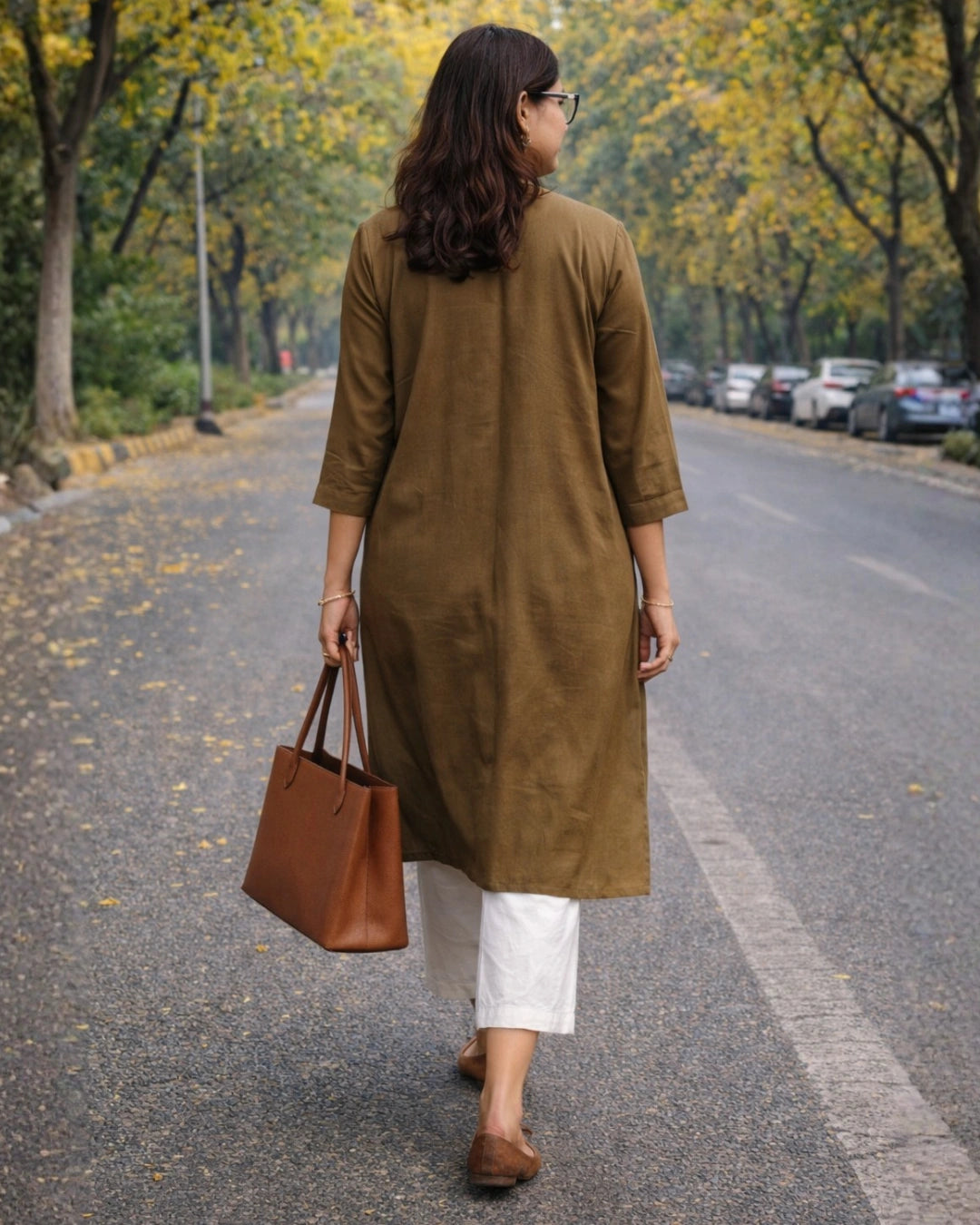 Women's Teal Rozana Straight Kurta