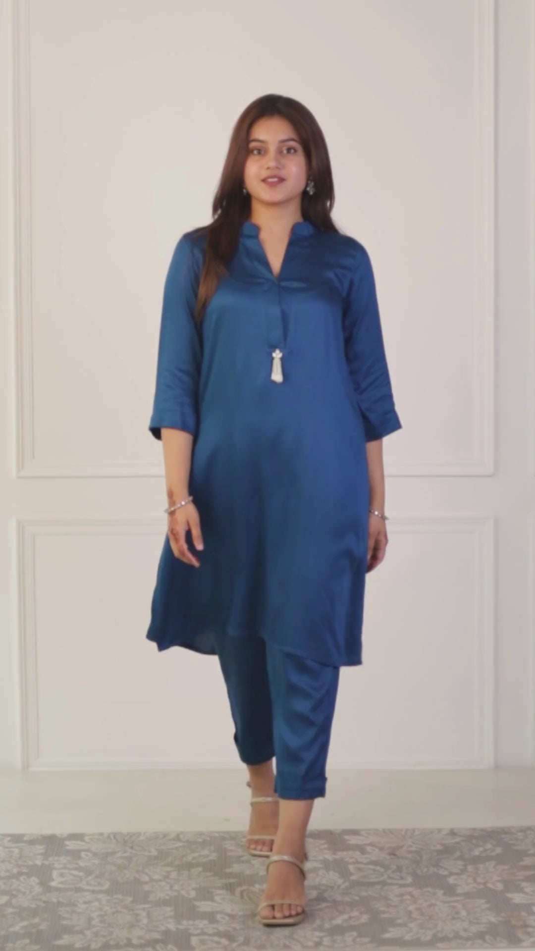 Ocean Blue Modal Kurta Set of 2