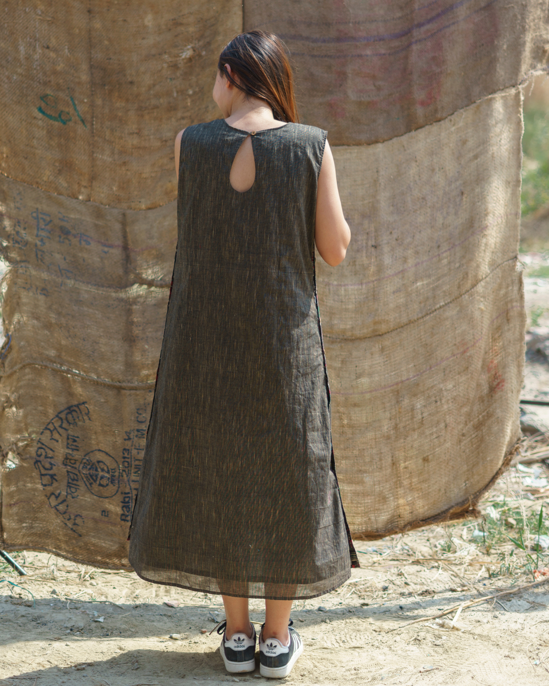 Olive Tijori Dress