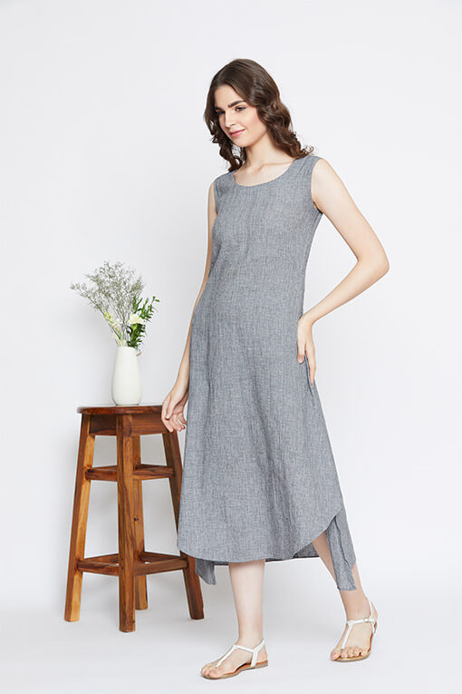 Our gulaaz dress for women in grey
