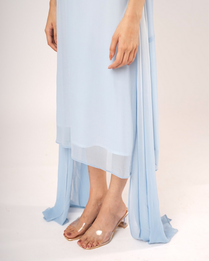 Ombre Ankle Length Dress