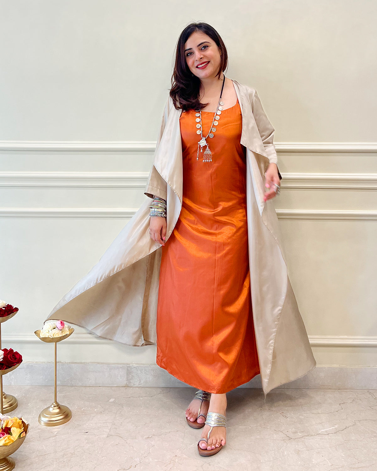 Buy Jacket Style Sleeveless Indian Kurti Tunic Online for Women in Malaysia