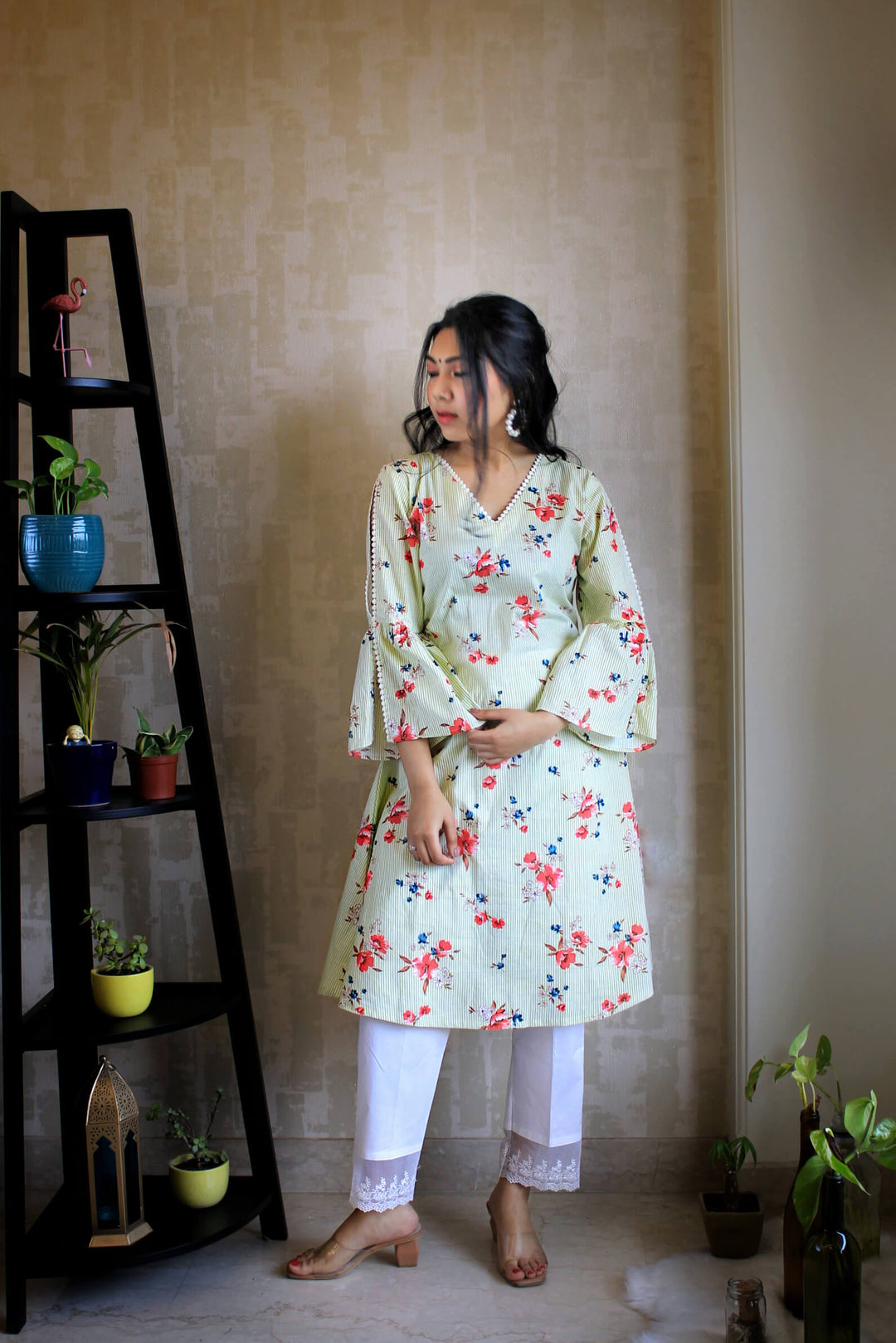 Women's aline cotton kurta